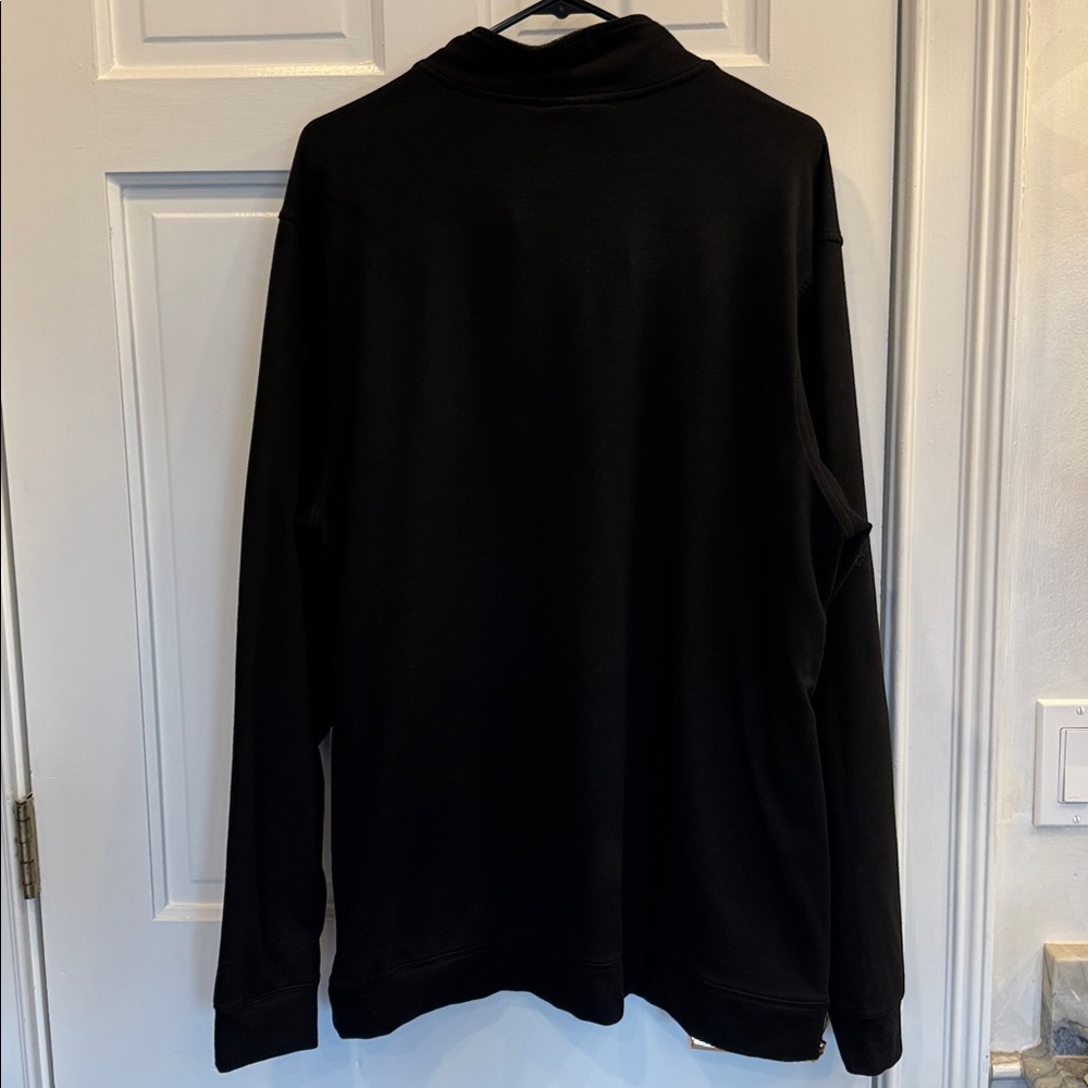 Bentley Logo Embroidered Half Zip Sweatshirt - Picture 3 of 4